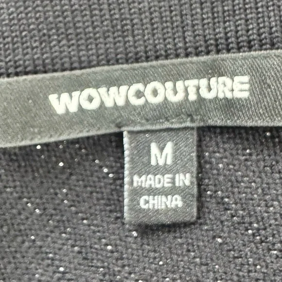 WOW Couture Black Mini Dress - Picture 3 of 3